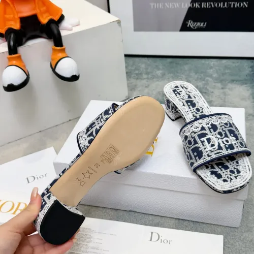Replica Christian Dior Slippers For Women #1461724 $85.00 USD for Wholesale