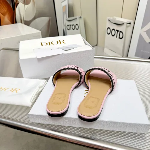 Replica Christian Dior Slippers For Women #1461731 $92.00 USD for Wholesale