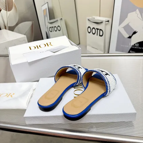 Replica Christian Dior Slippers For Women #1461732 $92.00 USD for Wholesale