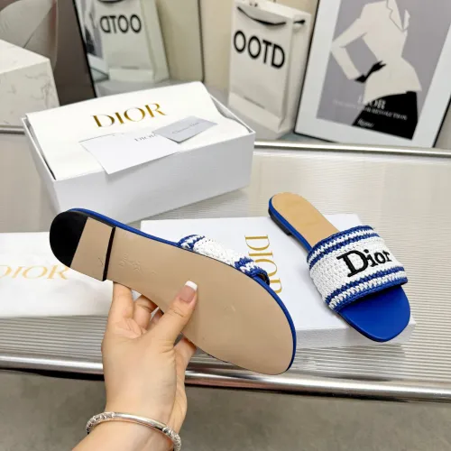 Replica Christian Dior Slippers For Women #1461732 $92.00 USD for Wholesale