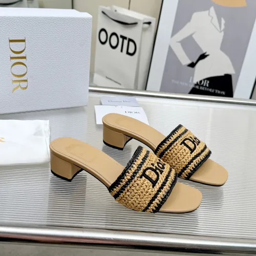 Cheap Christian Dior Slippers For Women #1461736, $$92.00 USD On Christian Dior Slippers