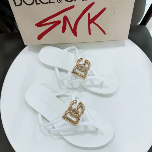 Replica Dolce & Gabbana D&G Slippers For Women #1461738 $56.00 USD for Wholesale