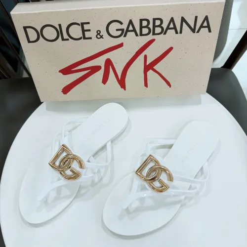 Replica Dolce & Gabbana D&G Slippers For Women #1461738 $56.00 USD for Wholesale