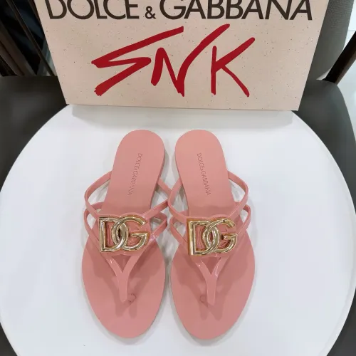 Cheap Dolce &amp; Gabbana D&amp;G Slippers For Women #1461740, $$56.00 USD On Dolce &amp; Gabbana D&amp;G Slippers