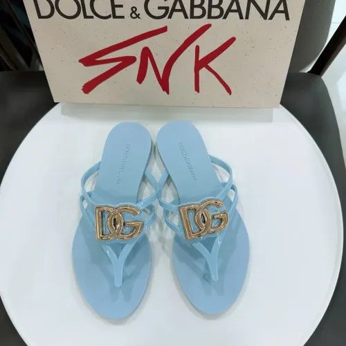 Cheap Dolce &amp; Gabbana D&amp;G Slippers For Women #1461741, $$56.00 USD On Dolce &amp; Gabbana D&amp;G Slippers