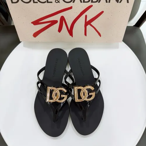 Cheap Dolce &amp; Gabbana D&amp;G Slippers For Women #1461742, $$56.00 USD On Dolce &amp; Gabbana D&amp;G Slippers