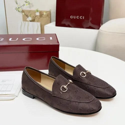 Replica Gucci Oxfords Shoes For Women #1461834 $100.00 USD for Wholesale