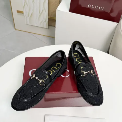 Replica Gucci Oxfords Shoes For Women #1461836 $102.00 USD for Wholesale