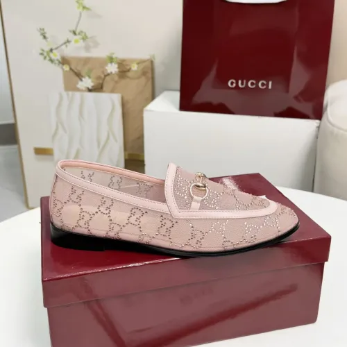 Replica Gucci Oxfords Shoes For Women #1461837 $102.00 USD for Wholesale