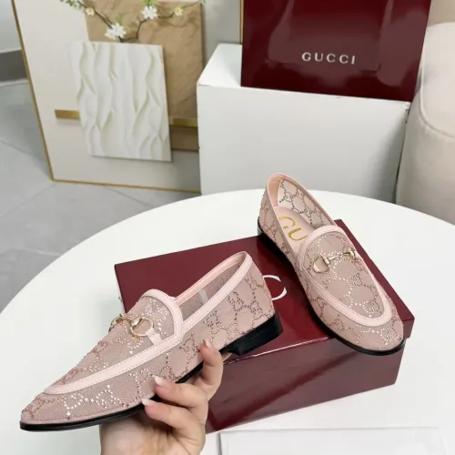Replica Gucci Oxfords Shoes For Women #1461837 $102.00 USD for Wholesale