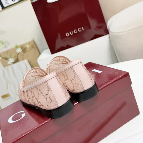 Replica Gucci Oxfords Shoes For Women #1461837 $102.00 USD for Wholesale