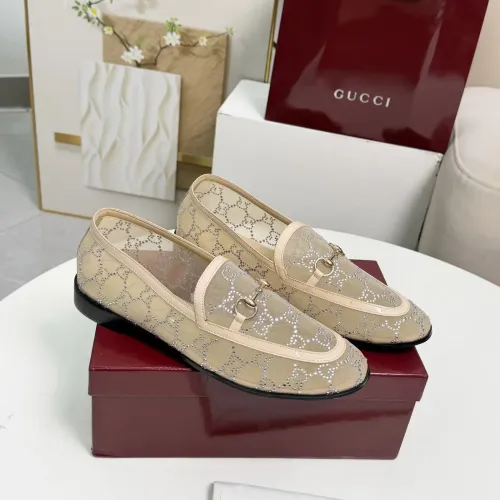 Replica Gucci Oxfords Shoes For Women #1461838 $102.00 USD for Wholesale