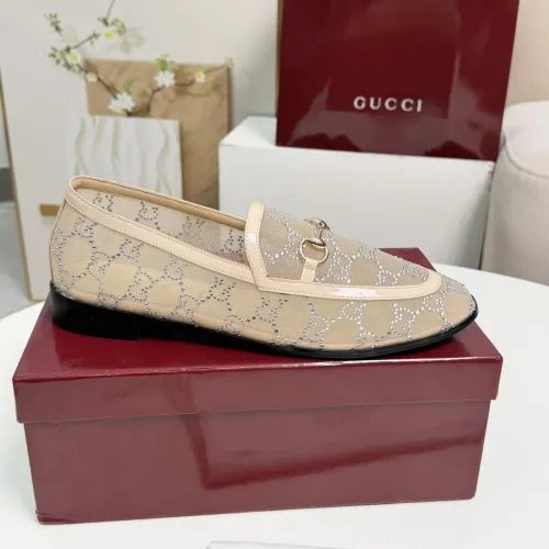 Replica Gucci Oxfords Shoes For Women #1461838 $102.00 USD for Wholesale