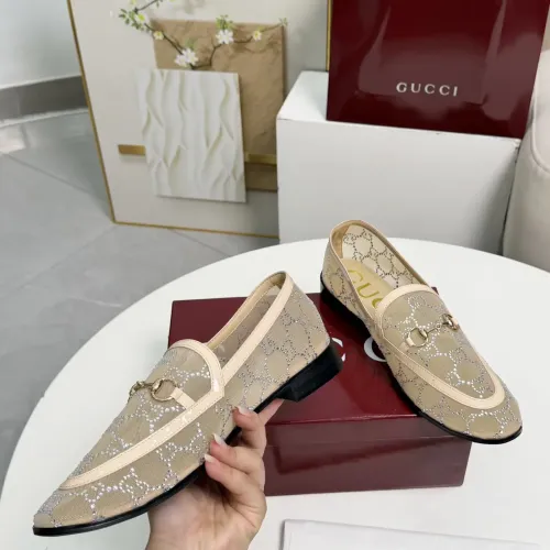 Replica Gucci Oxfords Shoes For Women #1461838 $102.00 USD for Wholesale