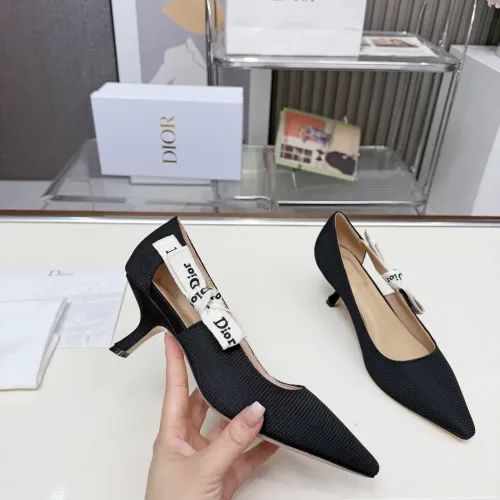 Replica Christian Dior High-Heeled Shoes For Women #1461842 $88.00 USD for Wholesale