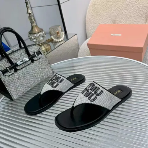 Cheap MIU MIU Slippers For Women #1461849, $$85.00 USD On MIU MIU Slippers