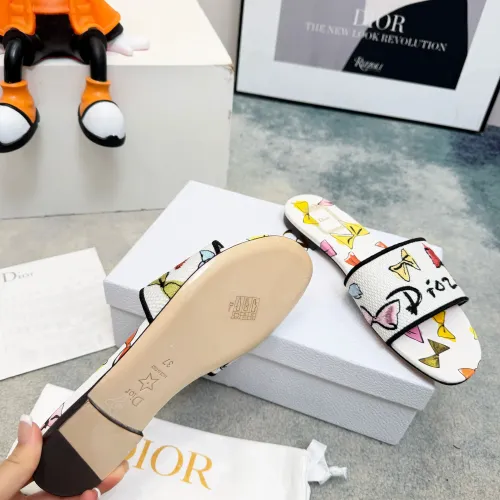 Replica Christian Dior Slippers For Women #1461853 $76.00 USD for Wholesale