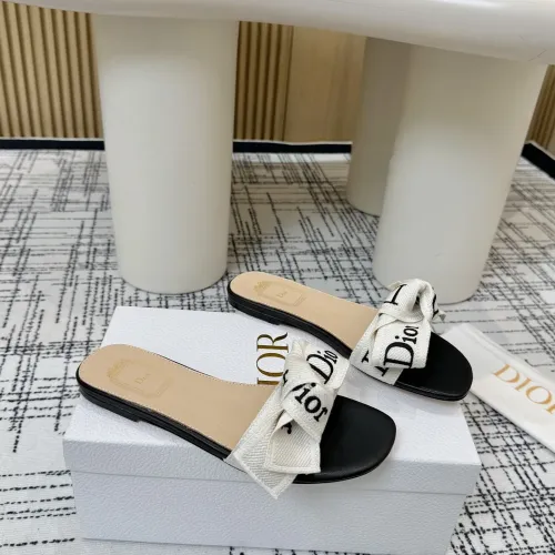 Replica Christian Dior Slippers For Women #1461862 $82.00 USD for Wholesale