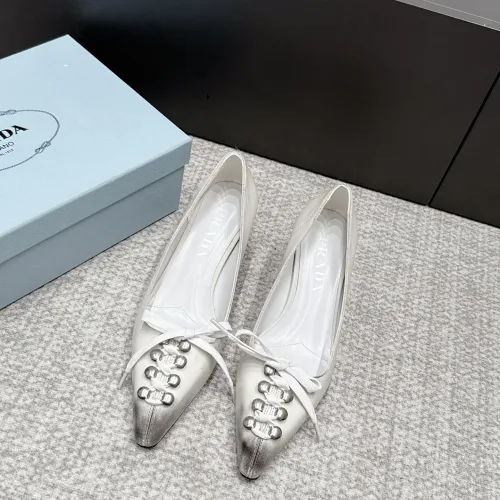 Replica Prada High-heeled Shoes For Women #1461906 $108.00 USD for Wholesale