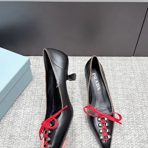 Replica Prada High-heeled Shoes For Women #1461908 $108.00 USD for Wholesale