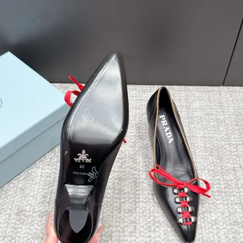 Replica Prada High-heeled Shoes For Women #1461908 $108.00 USD for Wholesale