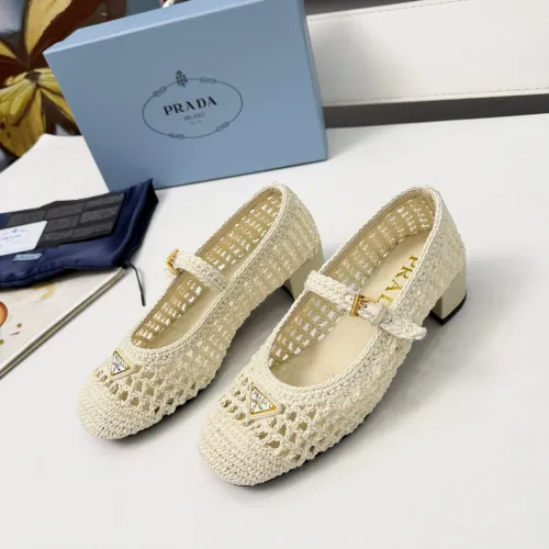 Cheap Prada High-heeled Shoes For Women #1461919, $$122.00 USD On Prada High-heeled Shoes