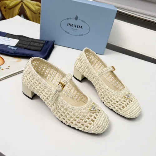 Replica Prada High-heeled Shoes For Women #1461919 $122.00 USD for Wholesale