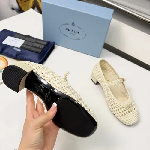 Replica Prada High-heeled Shoes For Women #1461919 $122.00 USD for Wholesale