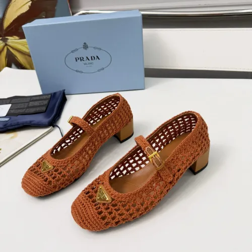 Cheap Prada High-heeled Shoes For Women #1461922, $$122.00 USD On Prada High-heeled Shoes