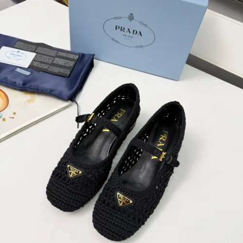 Replica Prada High-heeled Shoes For Women #1461924 $122.00 USD for Wholesale