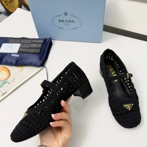 Replica Prada High-heeled Shoes For Women #1461924 $122.00 USD for Wholesale