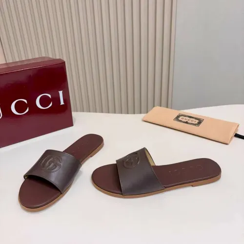 Replica Gucci Slippers For Women #1461973 $82.00 USD for Wholesale