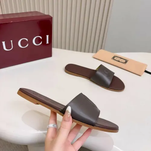 Replica Gucci Slippers For Women #1461973 $82.00 USD for Wholesale