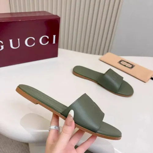 Replica Gucci Slippers For Women #1461975 $82.00 USD for Wholesale