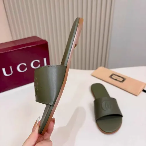 Replica Gucci Slippers For Women #1461975 $82.00 USD for Wholesale