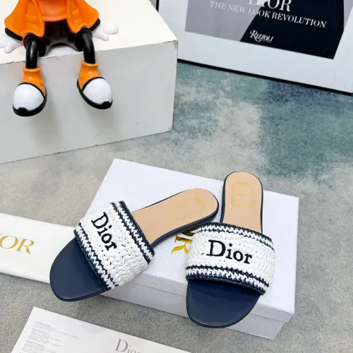 Replica Christian Dior Slippers For Women #1462000 $92.00 USD for Wholesale