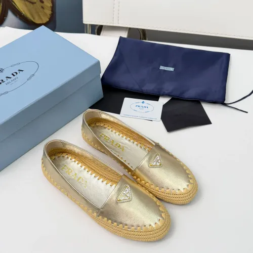 Replica Prada Flat Shoes For Women #1462028 $122.00 USD for Wholesale