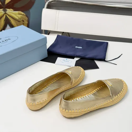 Replica Prada Flat Shoes For Women #1462028 $122.00 USD for Wholesale