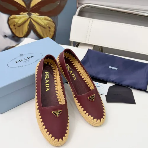 Replica Prada Flat Shoes For Women #1462029 $122.00 USD for Wholesale
