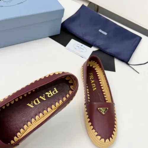 Replica Prada Flat Shoes For Women #1462029 $122.00 USD for Wholesale