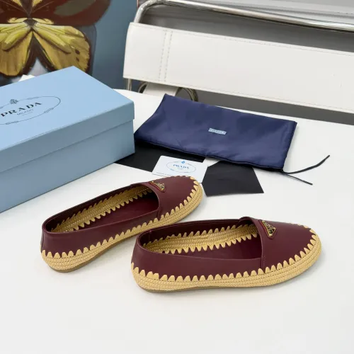 Replica Prada Flat Shoes For Women #1462029 $122.00 USD for Wholesale