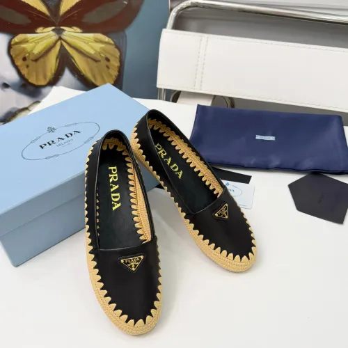 Replica Prada Flat Shoes For Women #1462031 $122.00 USD for Wholesale