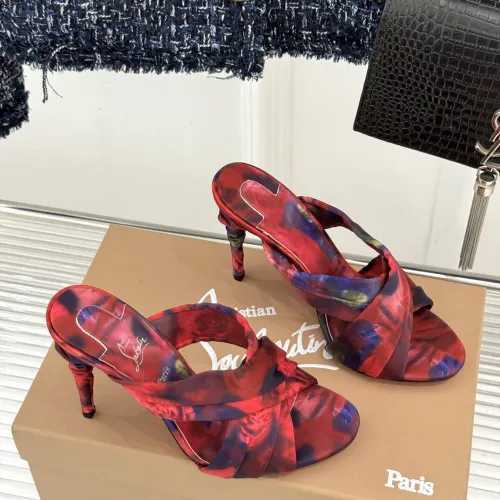 Replica Christian Louboutin CL Slippers For Women #1462056 $108.00 USD for Wholesale