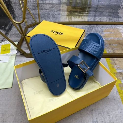 Replica Fendi Slippers For Women #1462069 $82.00 USD for Wholesale