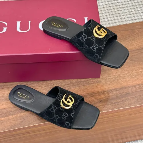 Replica Gucci Slippers For Women #1462080 $85.00 USD for Wholesale