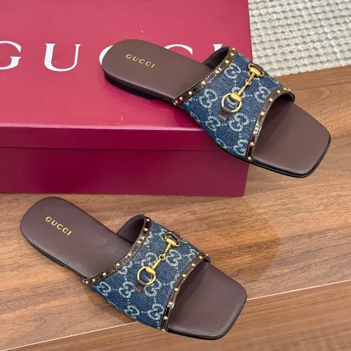 Replica Gucci Slippers For Women #1462096 $88.00 USD for Wholesale