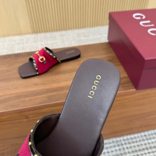 Replica Gucci Slippers For Women #1462098 $88.00 USD for Wholesale