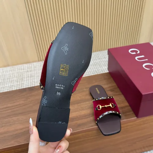 Replica Gucci Slippers For Women #1462098 $88.00 USD for Wholesale