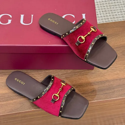 Replica Gucci Slippers For Women #1462098 $88.00 USD for Wholesale