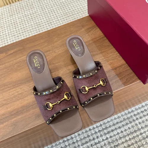 Replica Gucci Slippers For Women #1462113 $92.00 USD for Wholesale